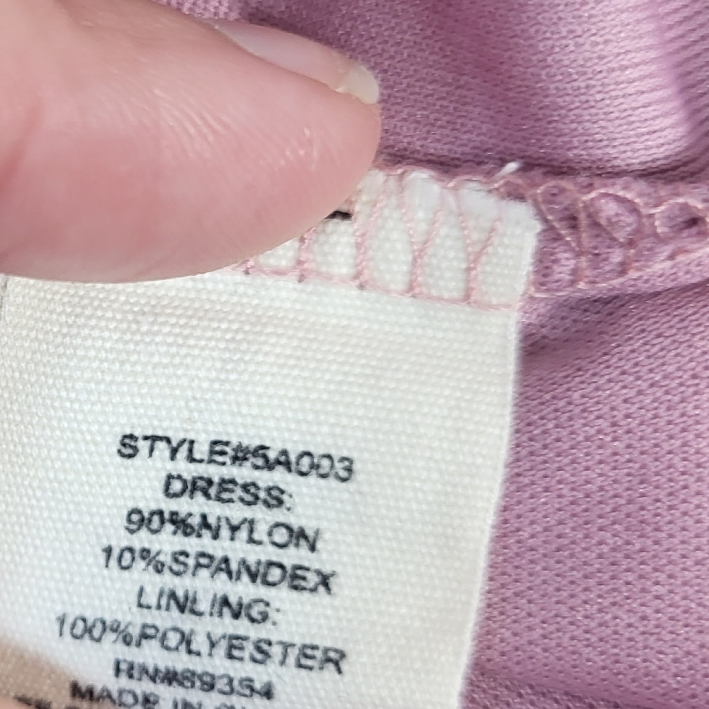 No Comment Pink Short Sleeve Ruffle Dress - Picture 7 of 9